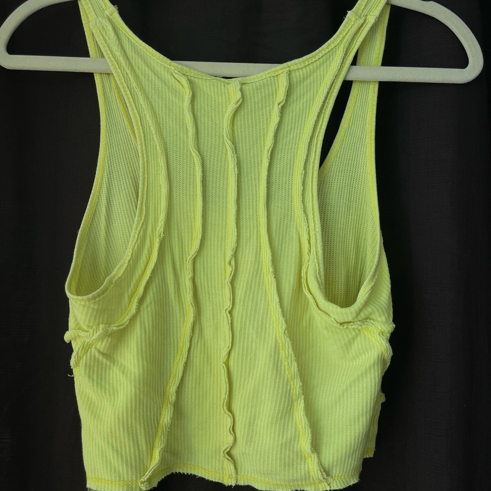 Out from under Urban Outfitters top